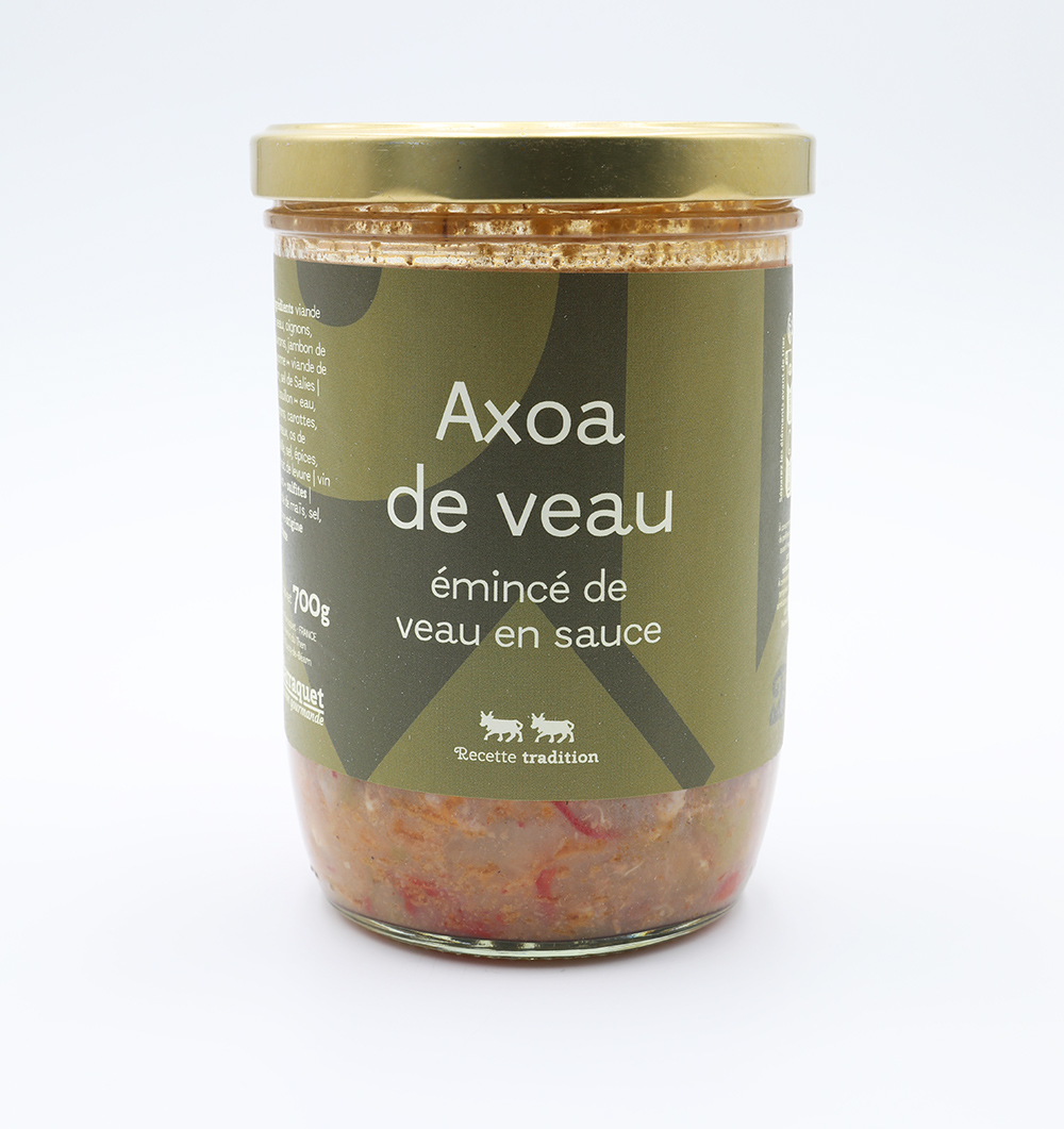 Axoa de veau (émincé de veau en sauce)